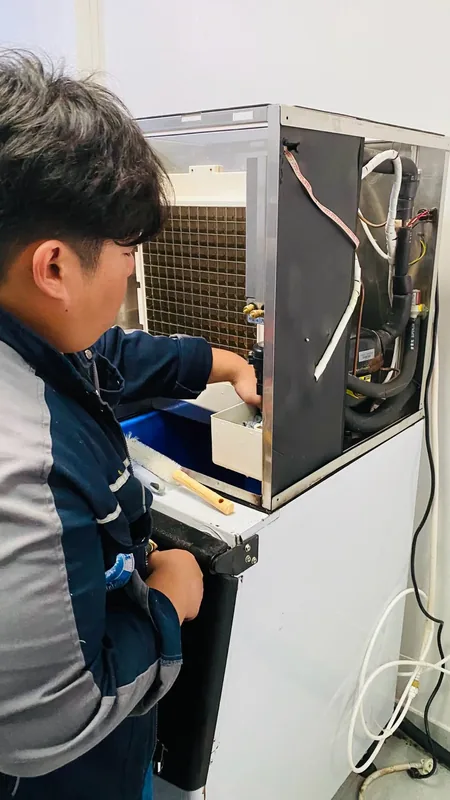 ตรวจเช็กส่วนประกอบเครื่อง — ผลงาน ICEPROSERVICE